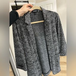 Express Black and White Blazer size S